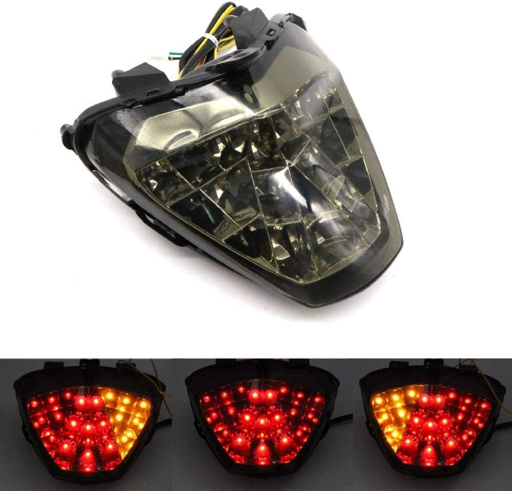 MZS Motorcycle Tail Light with Integrated Turn Signal Blinker