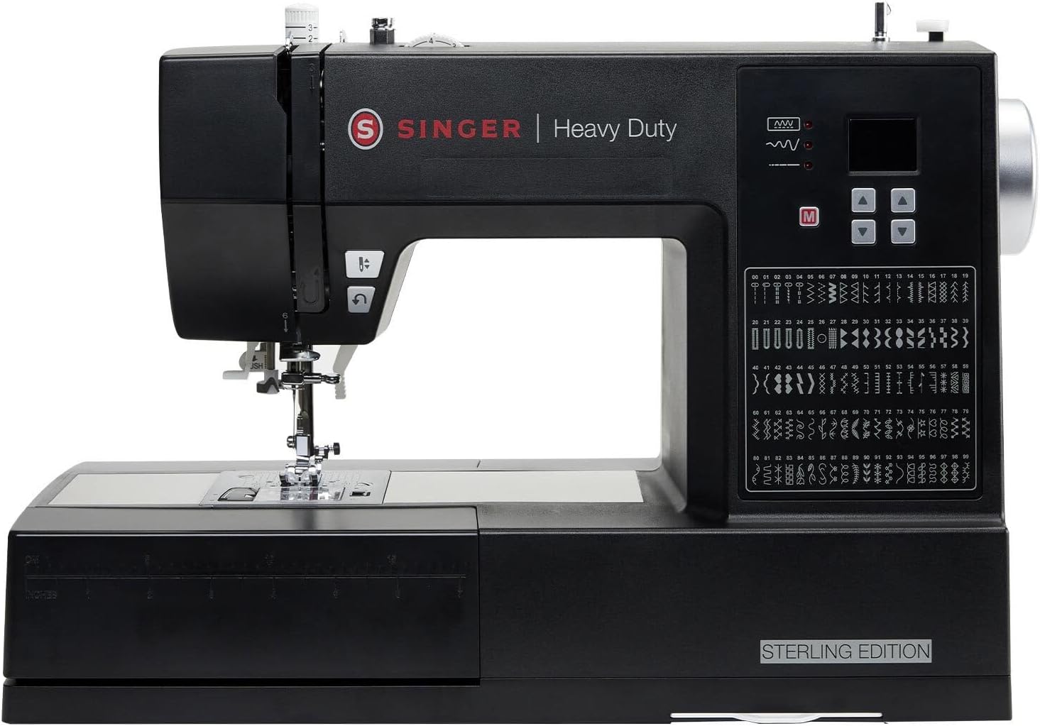 Powerful SINGER 6600C Sewing Machine | Enhanced Piercing, 215 Stitches, LCD, Metal Frame