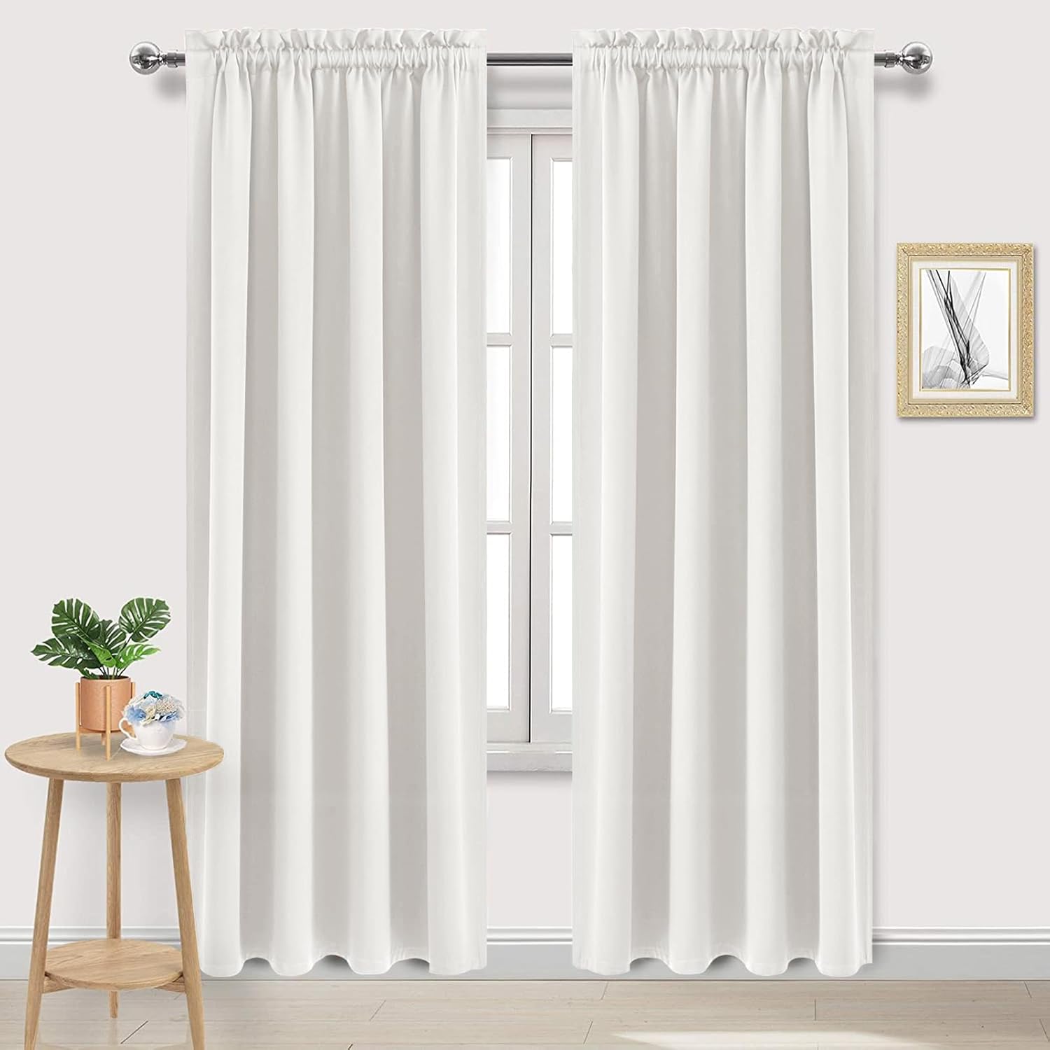 DWCN Blackout Curtains for Energy Saving and Noise Reduction