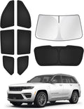 Windshield Sun Shade for 2022-2026 Jeep Grand Cherokee - Full Window