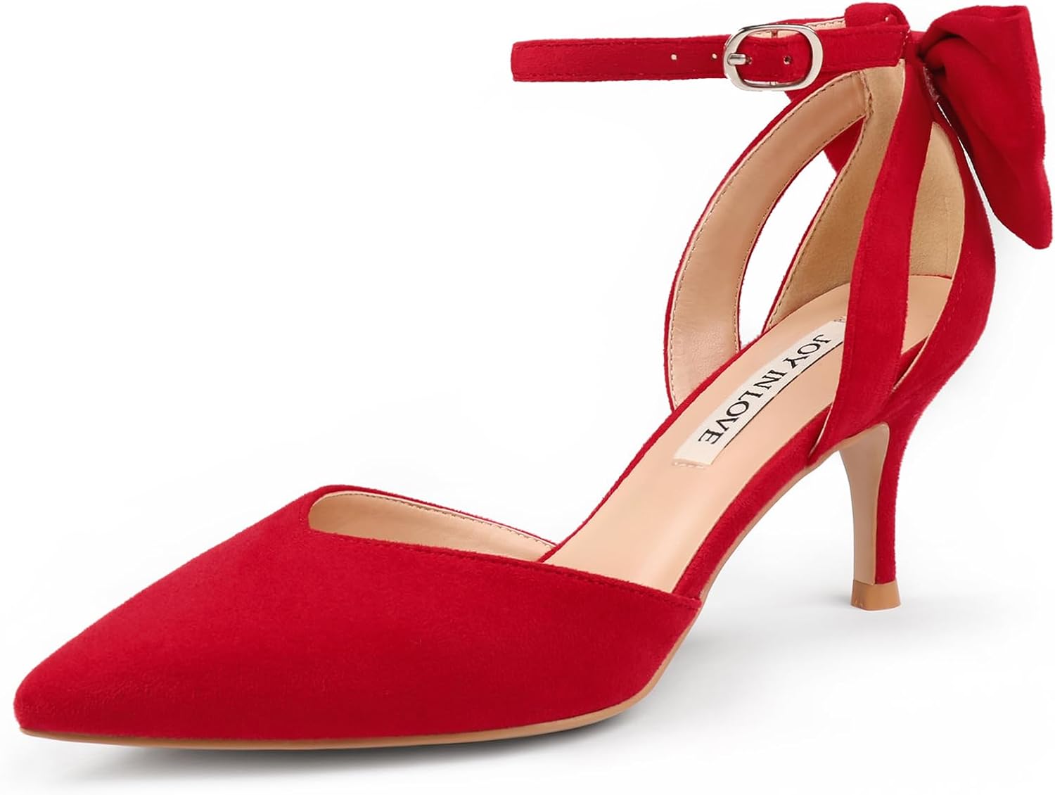 JOY IN LOVE Women's Pumps Kitten Bow Heels for Every Occasion