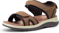 FitVille Ortho-Wide Strappy Sandals - Support & Comfort