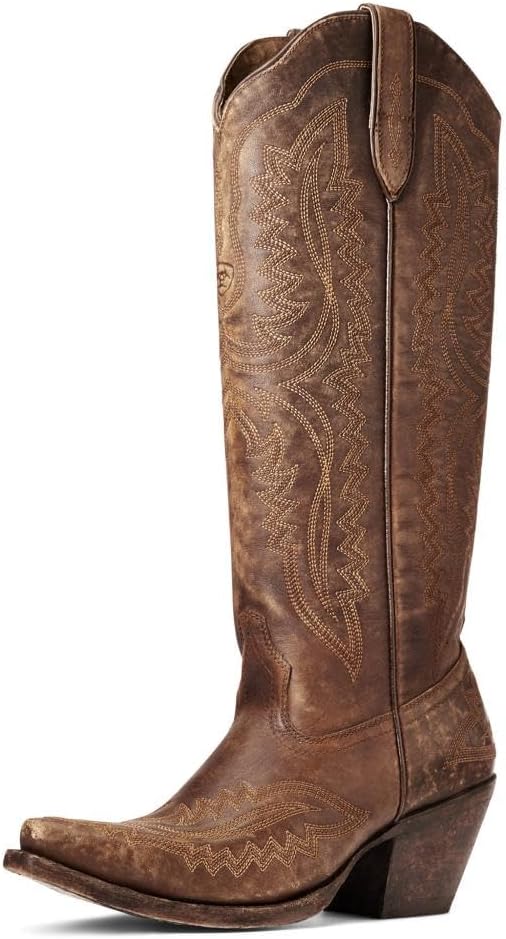 Ariat Womens Casanova Embroidered Snip Toe Casual Boots