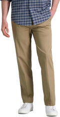 Haggar Men's Premium No Iron Khaki Straight Fit Casual Pants Review