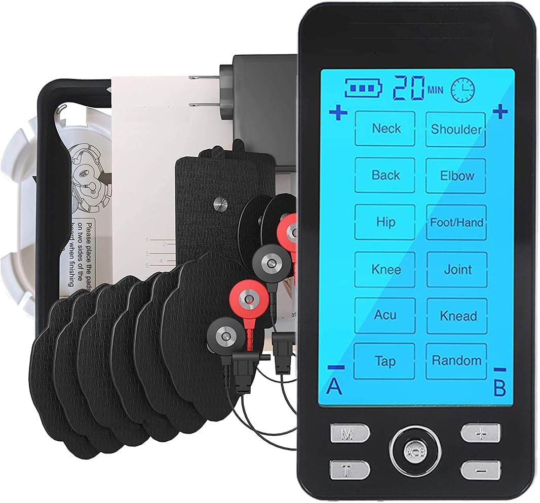 Tens Unit Machine Pulse Massager for Pain Relief and Relaxation