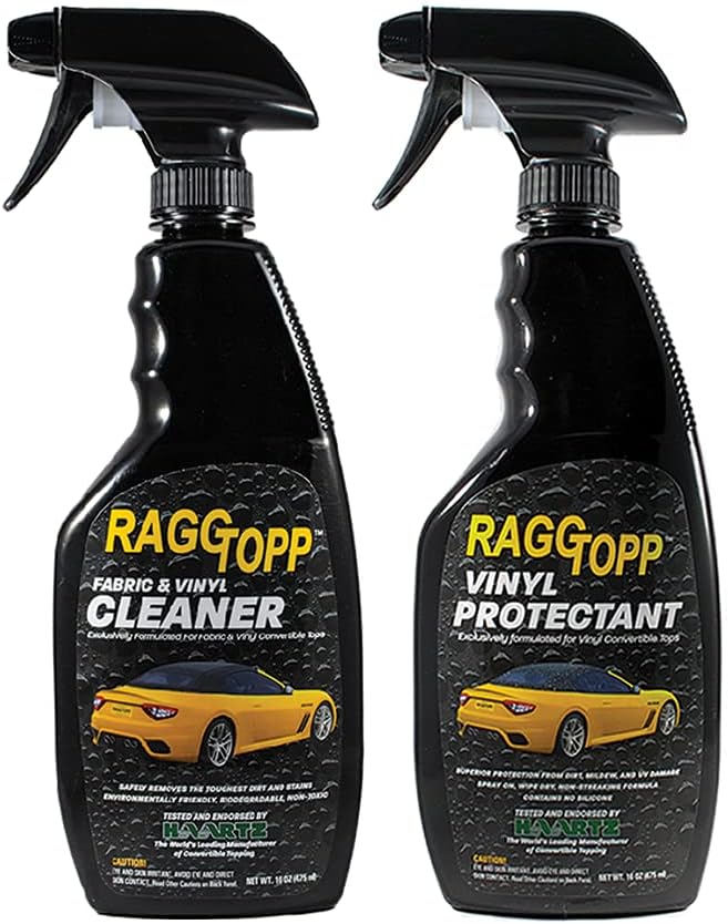 Raggtopp Convertible Top Vinyl Cleaner & Protectant Kit Review