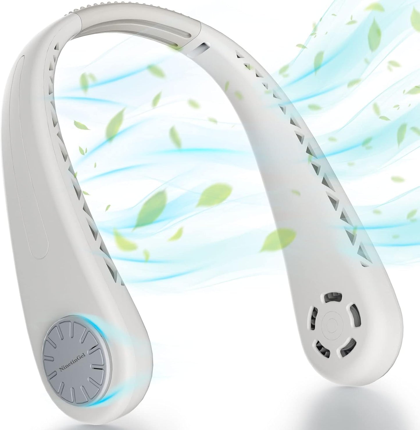 Rechargeable Bladeless Neck Fan - Stay Cool Anywhere!