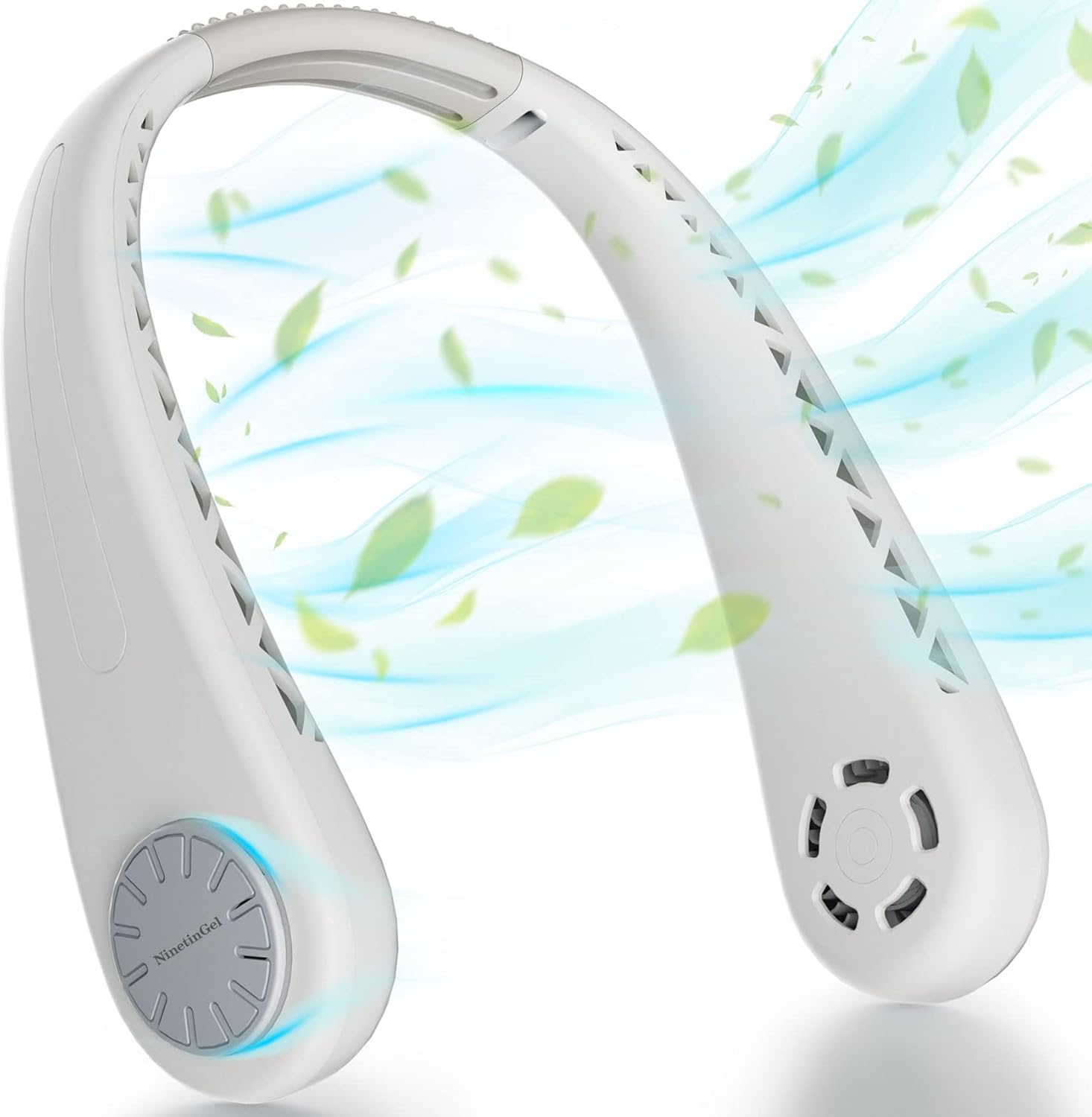 Rechargeable Bladeless Neck Fan - Stay Cool Anywhere!