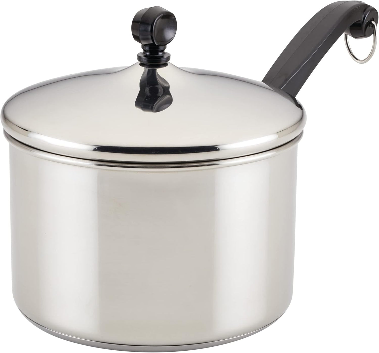 Farberware Classic Stainless Steel 3 Quart Saucepan with Lid