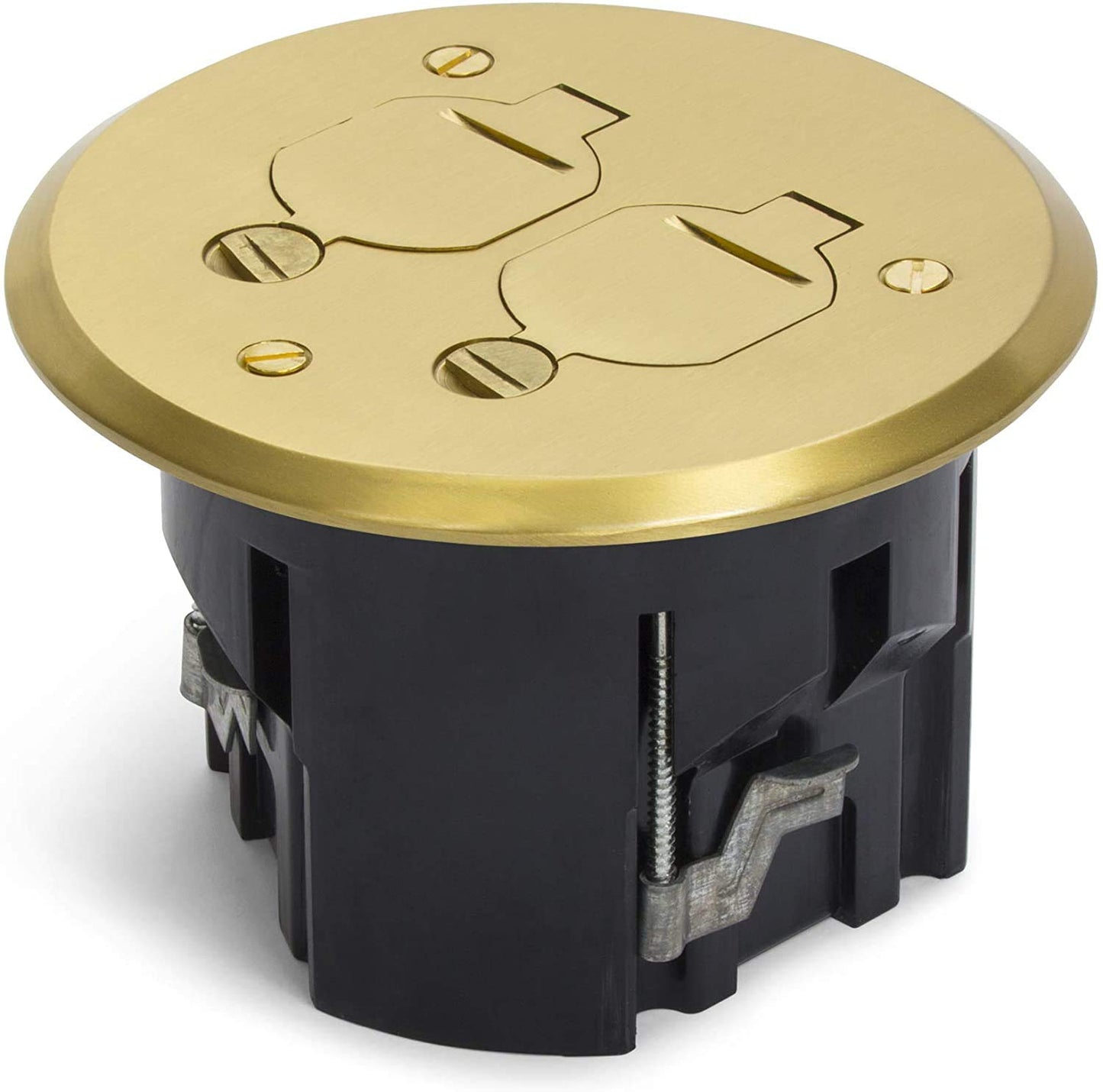 Lew Electric PBR1-FPB Round Floor Box Kit for Wood Floors