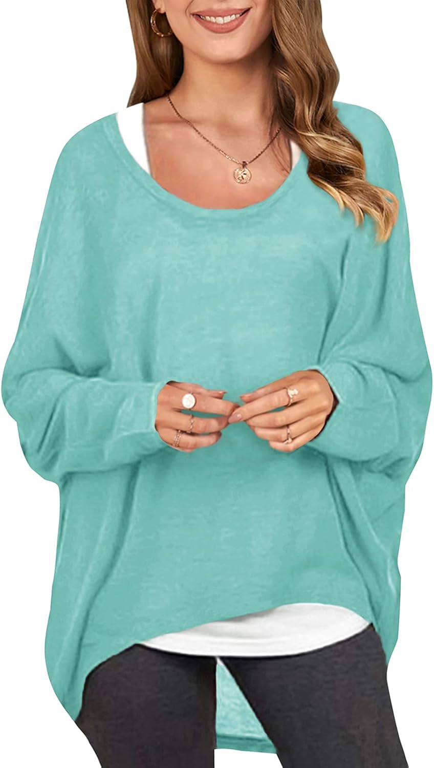 ZANZEA Women's Off The Shoulder Batwing Tops for Casual Style
