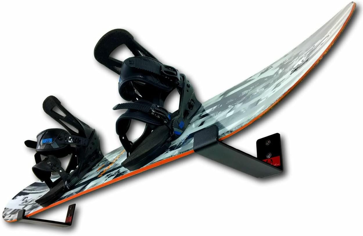 Space-Saving Snowboard Wall Rack by StoreYourBoard