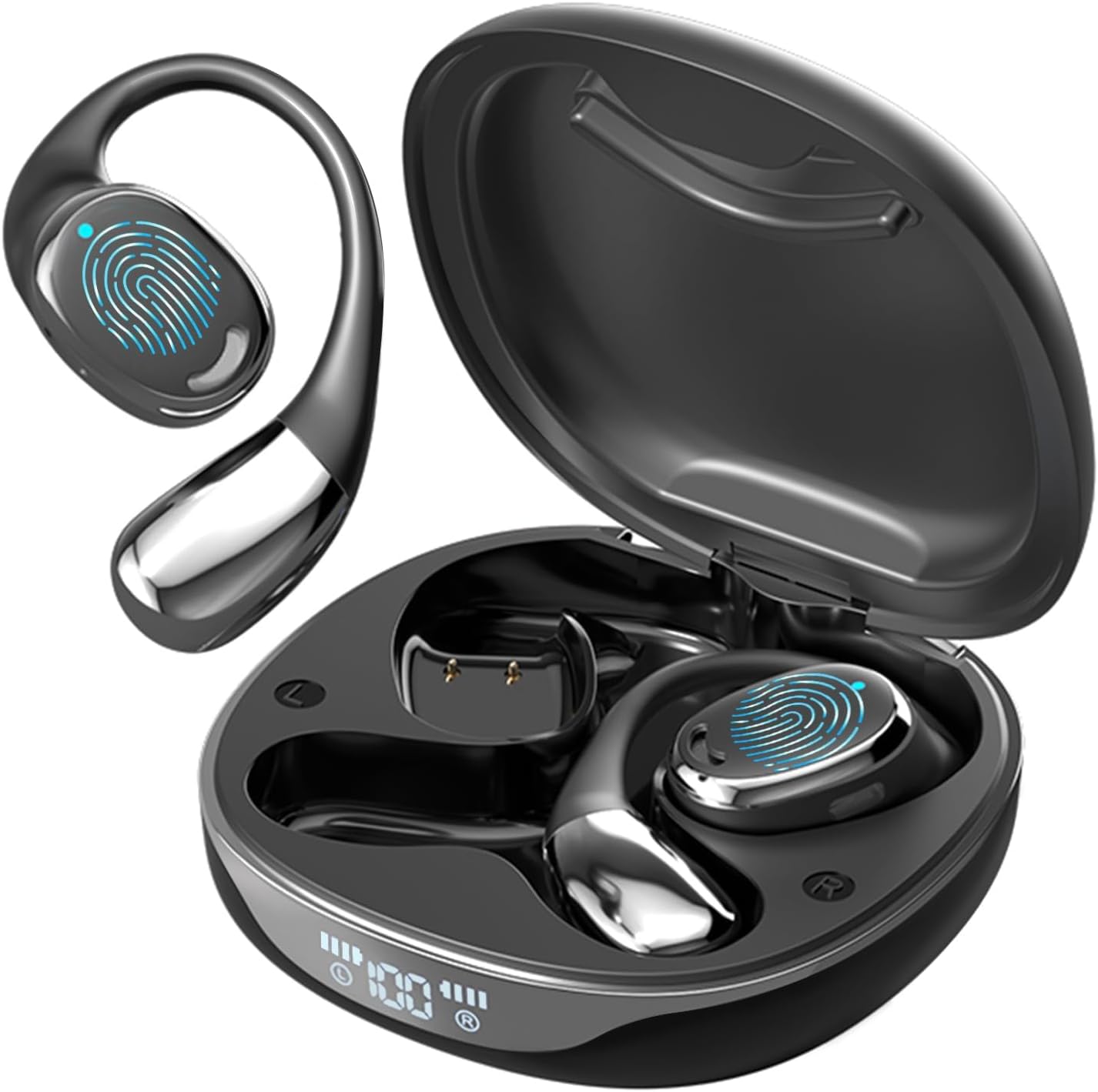 TEFELE AI Translation Earbuds: 144 Languages, Real-Time Translation