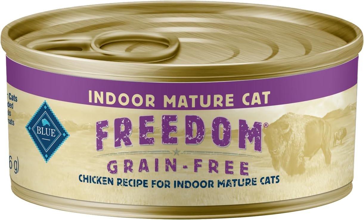 Blue Buffalo Freedom Grain-Free Wet Cat Food for Mature Cats