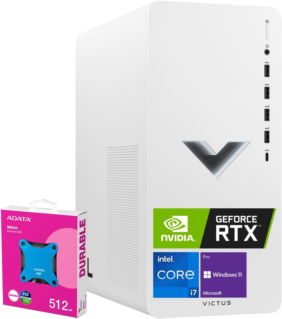 HP Victus Pro 15L i7 RTX 4060 Gaming Desktop: High Performance & 3D Modeling