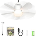 Canopy Fan 20ft' with Light and Remote Control for Outdoor Use