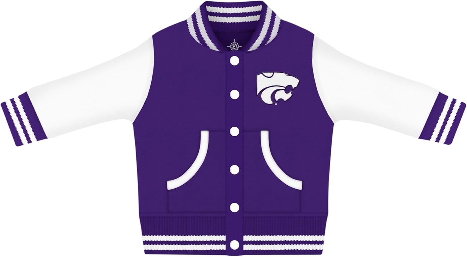 Creative Knitwear College Baby Varsity Jacket for Little Fans
