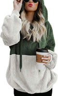 Cozy Double Fuzzy Sweatshirt for Women Perfect for Fall Days