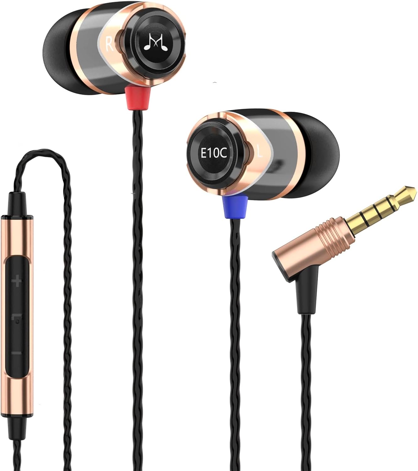 SoundMAGIC E10C Wired Earbuds with Microphone for HiFi Sound