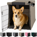 GORILLA GRIP Dog Crate Covers for 30 in Wire Kennels with Privacy