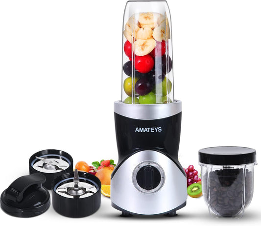 Portable Smoothie Blender with Grinder Blades - On-the-Go Essential!