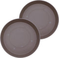 Round Prima Plant Pot Saucers 21 in Pack of 2 - Durable Drainage Trays
