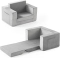 Kids Couch 2-in-1 Toddler Chair for Comfy Play and Relaxation