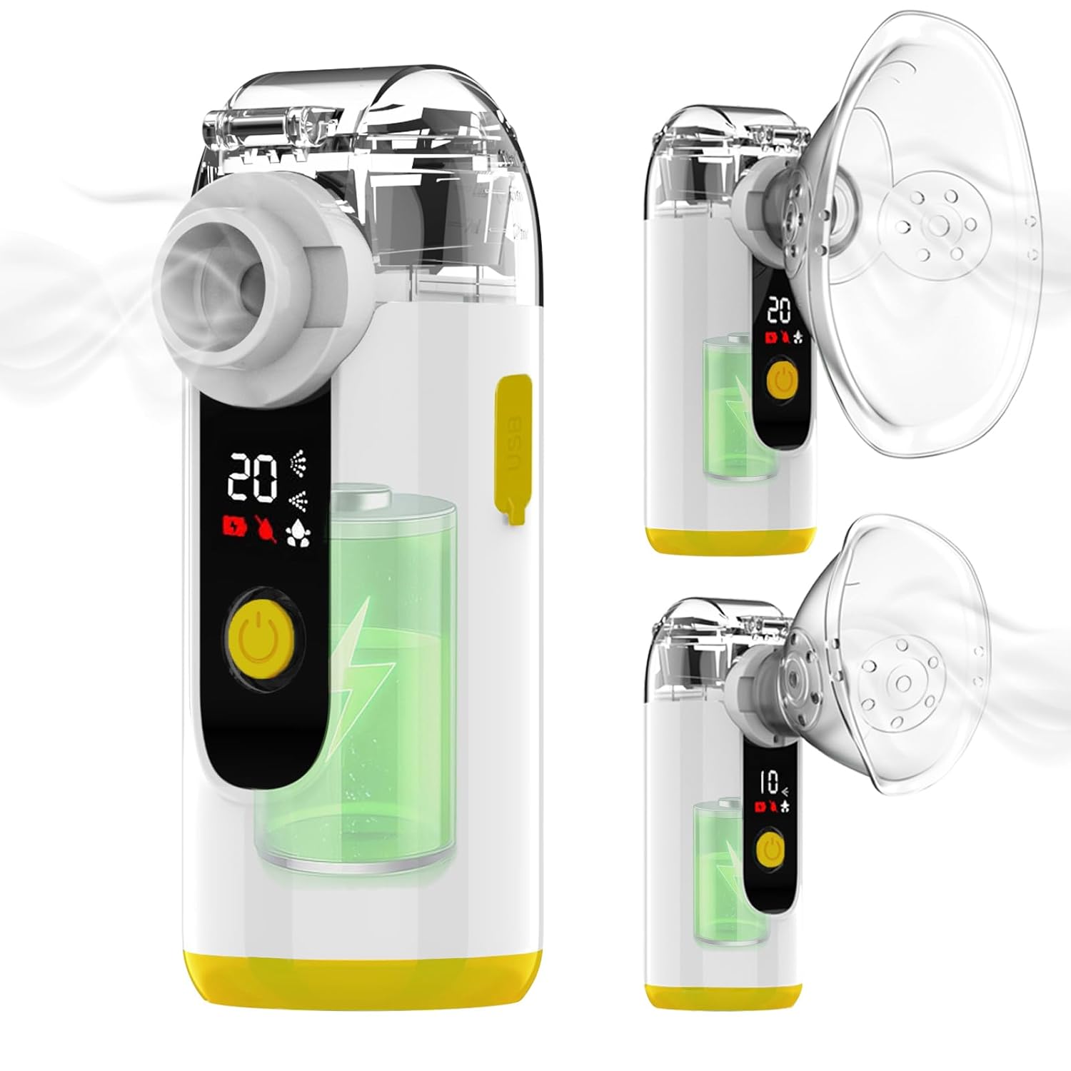 Hand-held Nebulizer for Respiratory System - Portable Solution