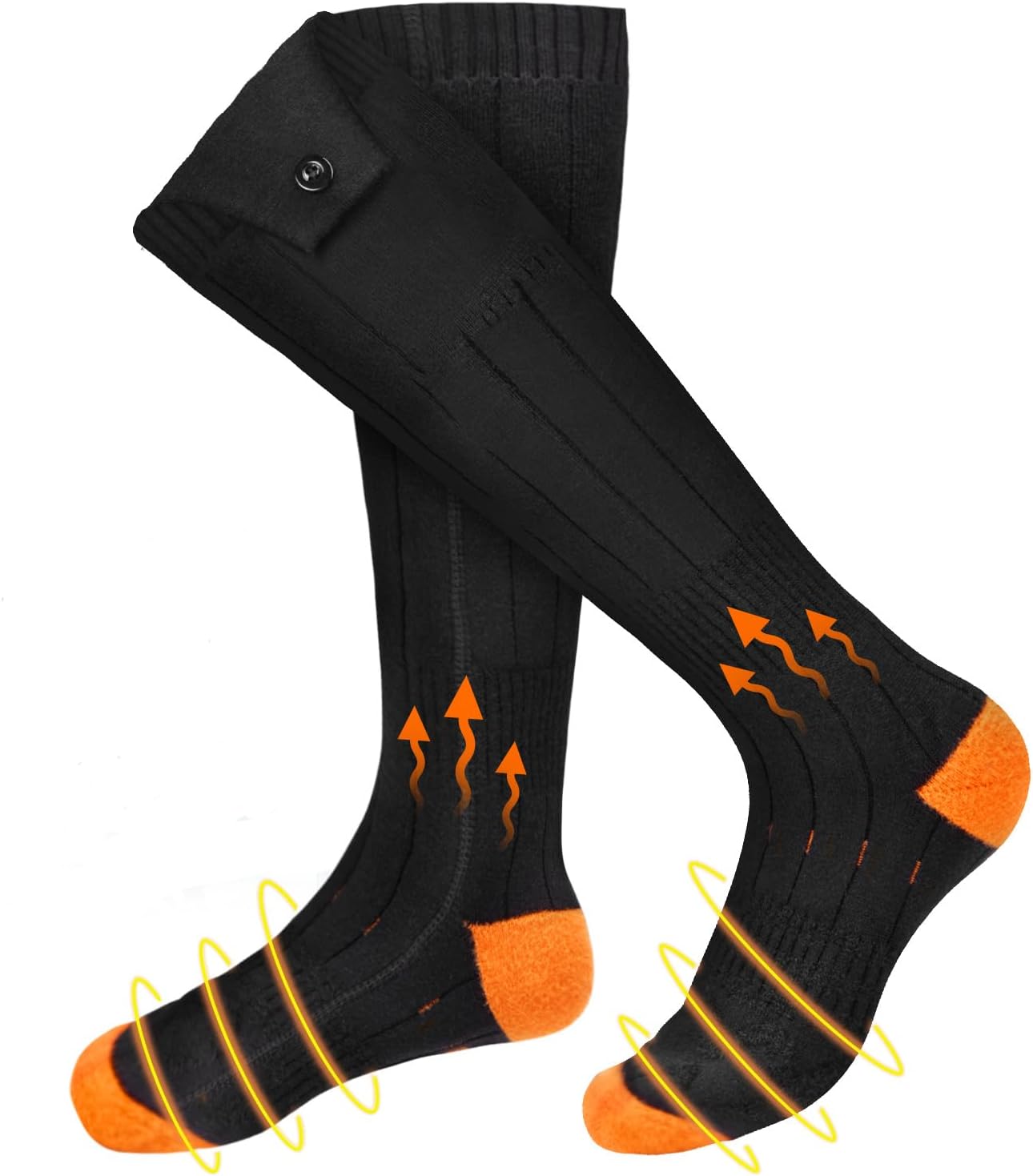 Heated Socks for Men Women - Rechargeable and Washable Comfort