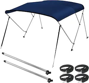 Seamander Bimini Top for Boats - Durable 3 Bow 6ft Cover