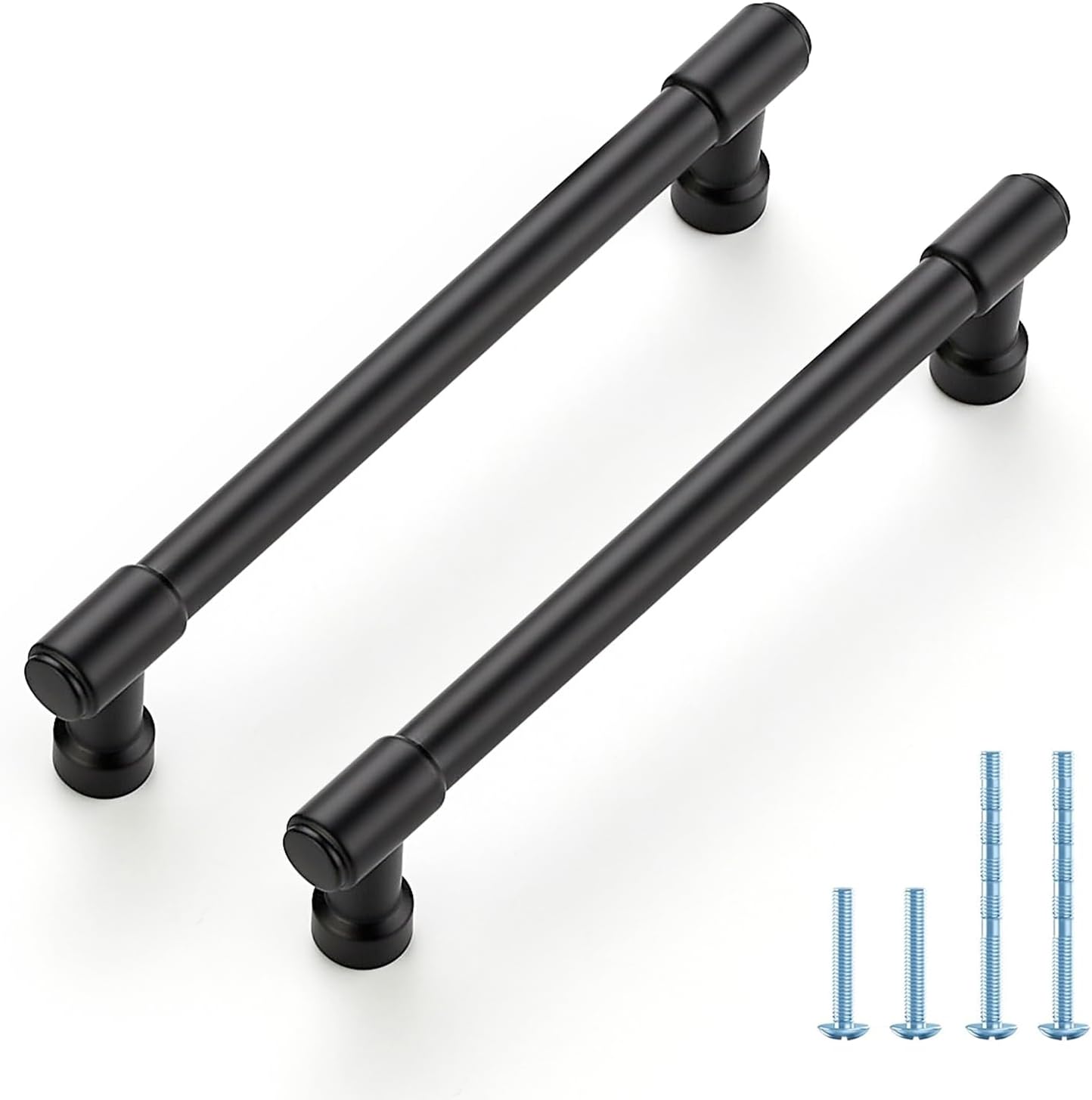 Modern Matte Black Cabinet Handles for Stylish Home Upgrade