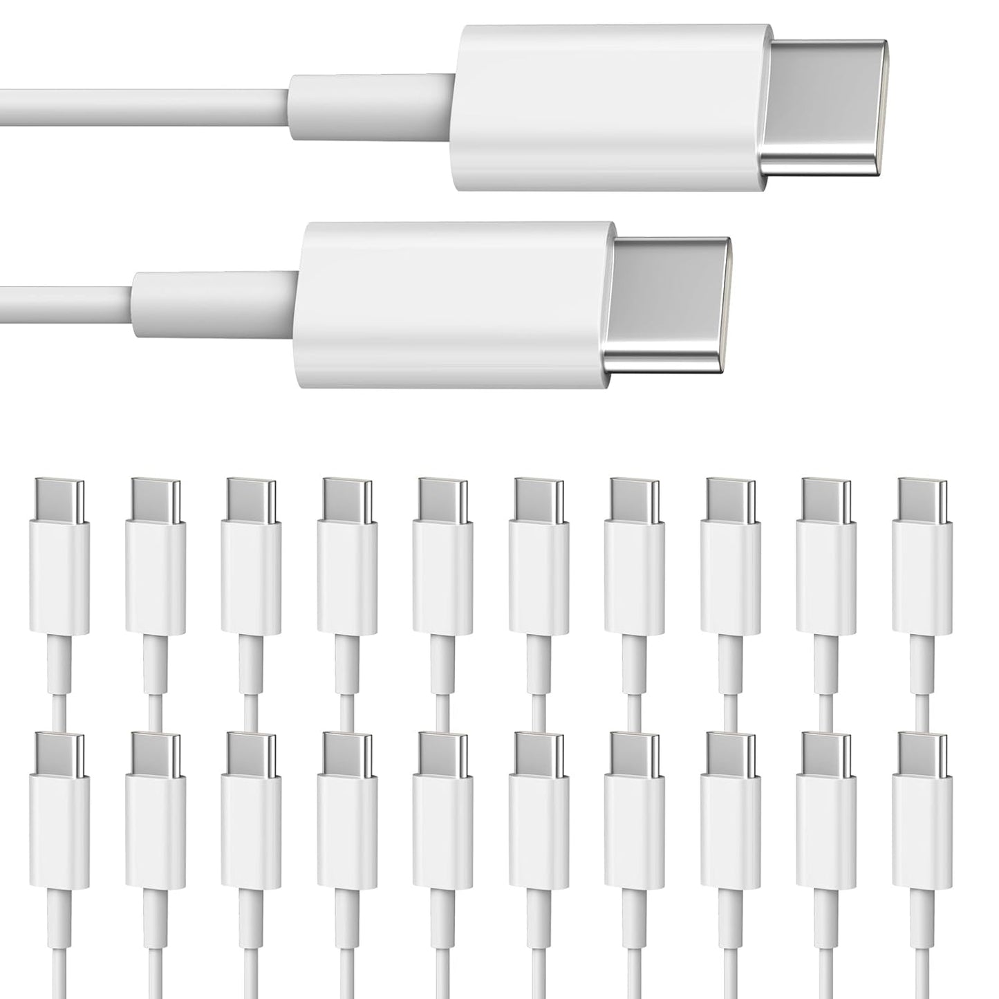 20-Pack Smays USB C Charging Cables, Fast Data Transfer