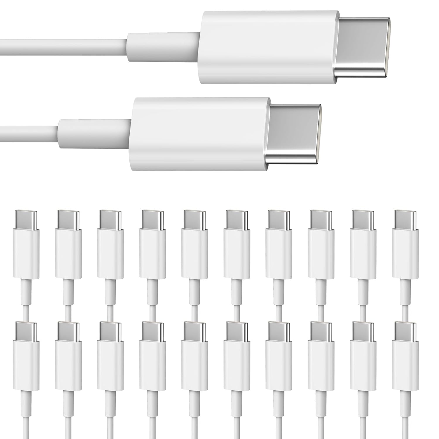 20-Pack Smays USB C Charging Cables, Fast Data Transfer