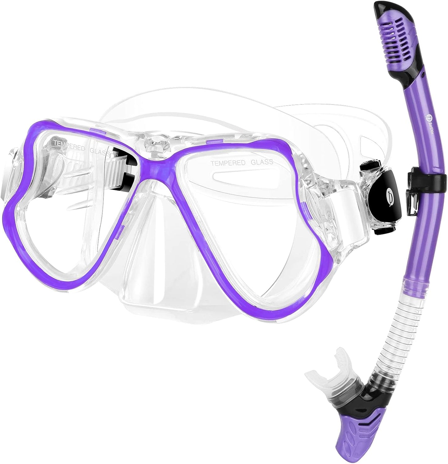 JARDIN Professional Wide View Snorkel Set 