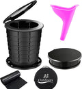 Adjustable Height Camping Toilet by ANJ Outdoors