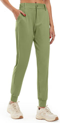Libin Women's 4-Way Stretch Golf Joggers Pants - Tapered Athletic Fit