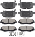 cciyu D914 D865 Ceramic Brake Pads Kits for Honda Pilot 2003-2008