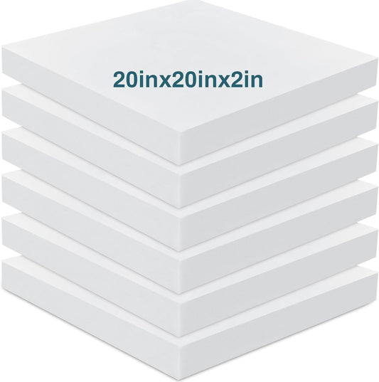 High Density Foam Cushion Replacement for Seats and DIY Projects