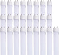 25pcs 2FT 10W T8 LED Tube Light 6000K Daylight - Energy Saving