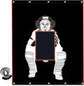 Batting Cage Backstop with Strike Zone - Heavy Duty PVC Coated Vinyl