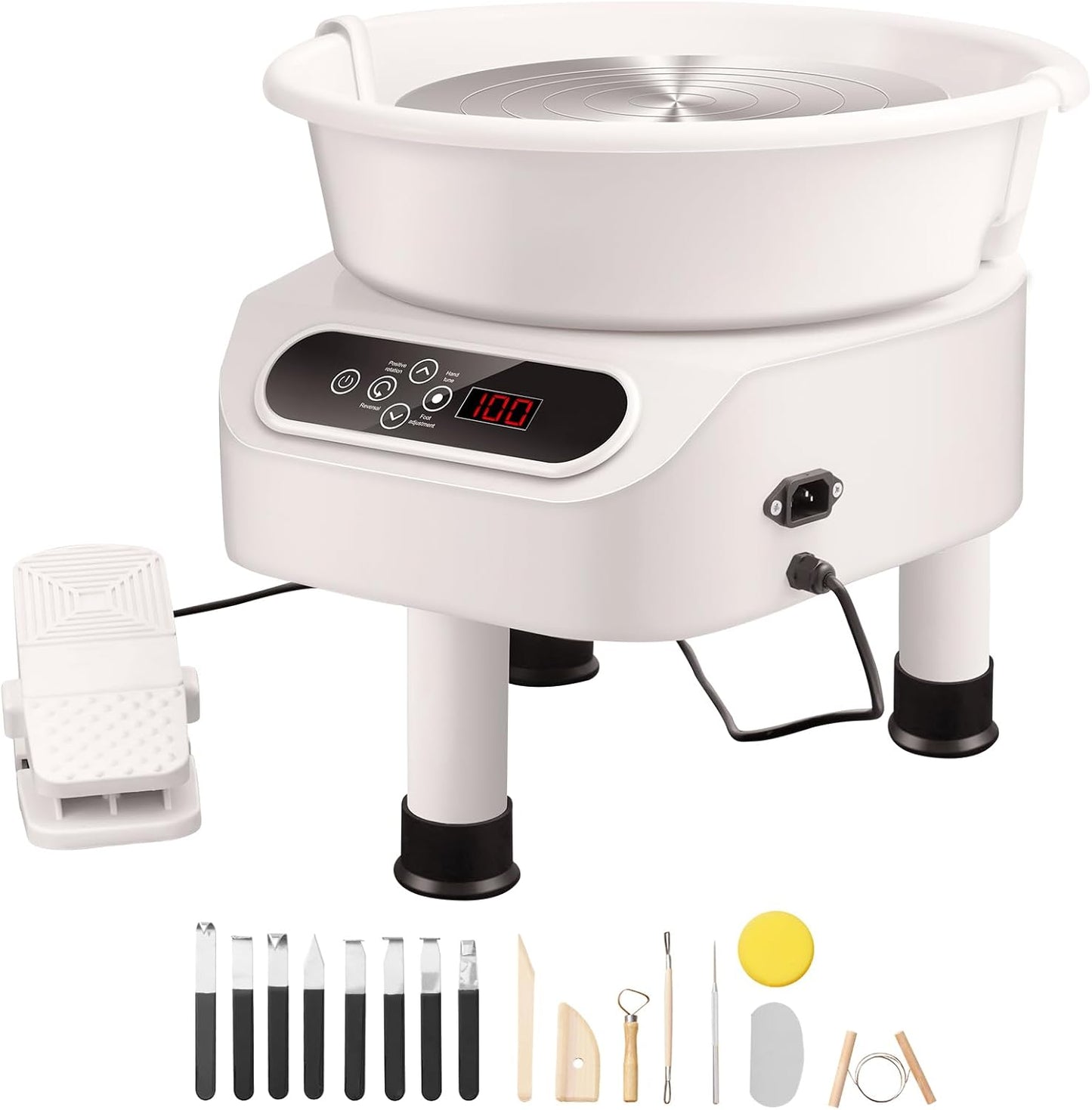 VEVOR 11 inch Pottery Wheel for Adults with LCD Touch Screen