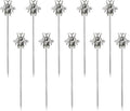 Reusable Stainless Steel Cocktail Picks - Set of 10