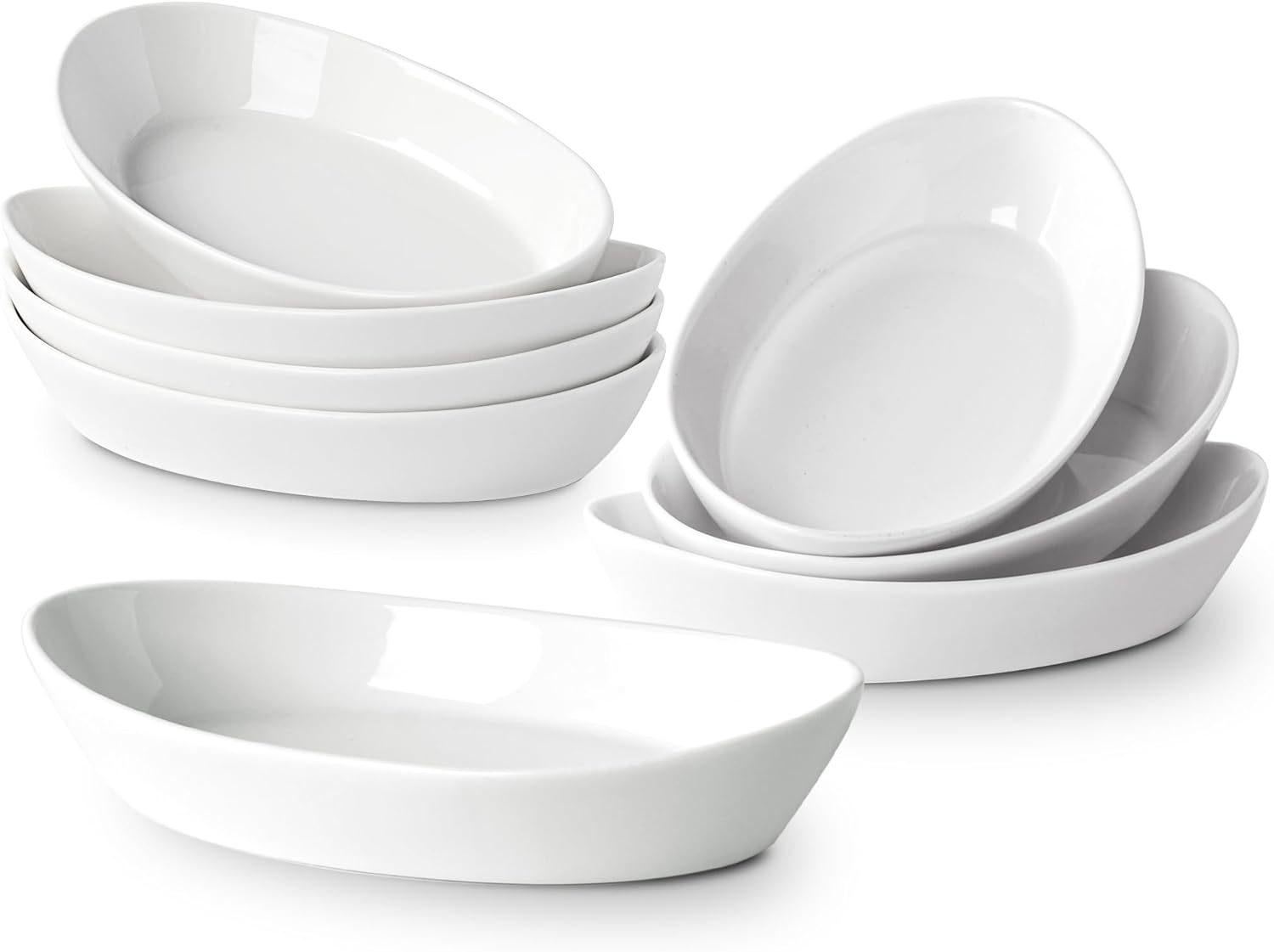 Au Gratin Baking Dishes Set for Oven Safe Mini Casseroles