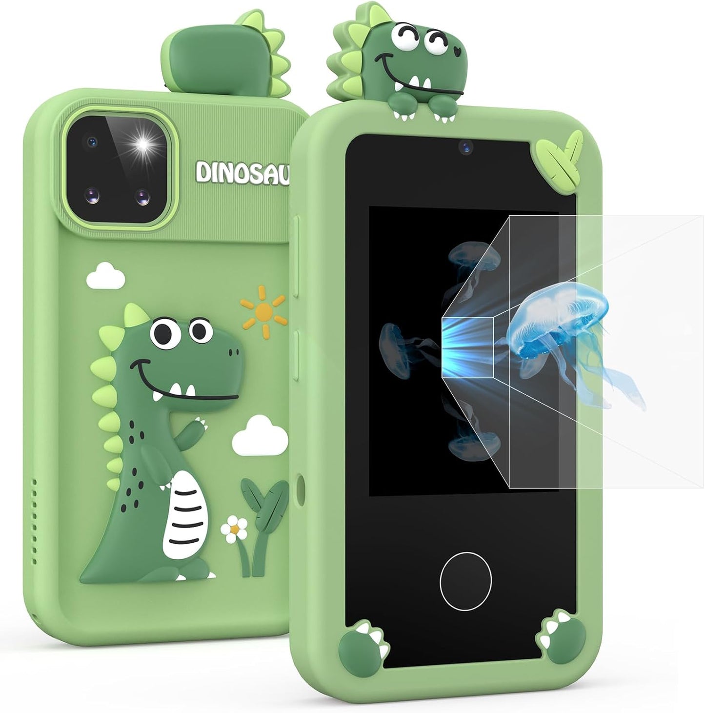 Inchor Kids Mini Smart Phone - Dual Camera, Touchscreen, Games & Music - Perfect for Ages 3-9