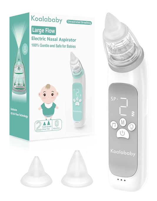 Large Flow Electric Nasal Aspirator for Toddlers with Music