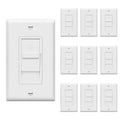 Digital Dimmer Light Switch for 200W LED/CFL - Slide Dimmer