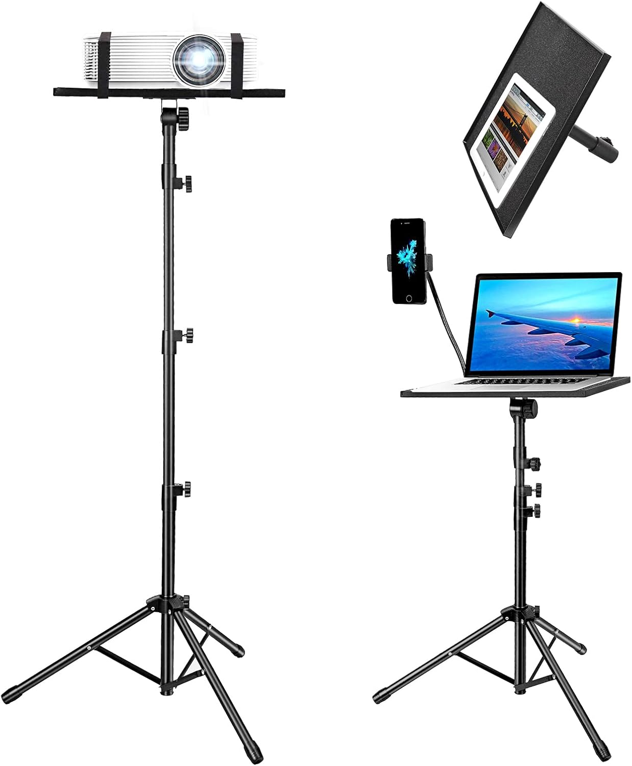 Adjustable Laptop Projector Stand, Portable & Universal