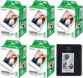 Instax Mini Instant Camera Film 100 Shoots Bundle - Includes 64 Pocket