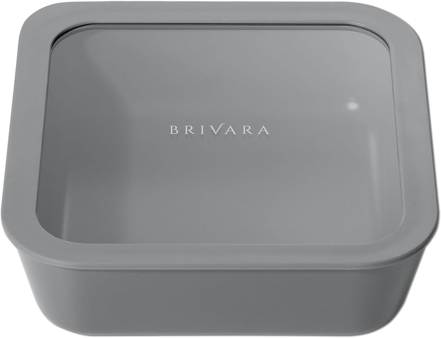 Ceramic Coated Glass Food Storage Container for Fresh Meals