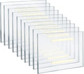 Azar Displays 122026 Clear Acrylic Wall Sign Holder Frame 10-Pack